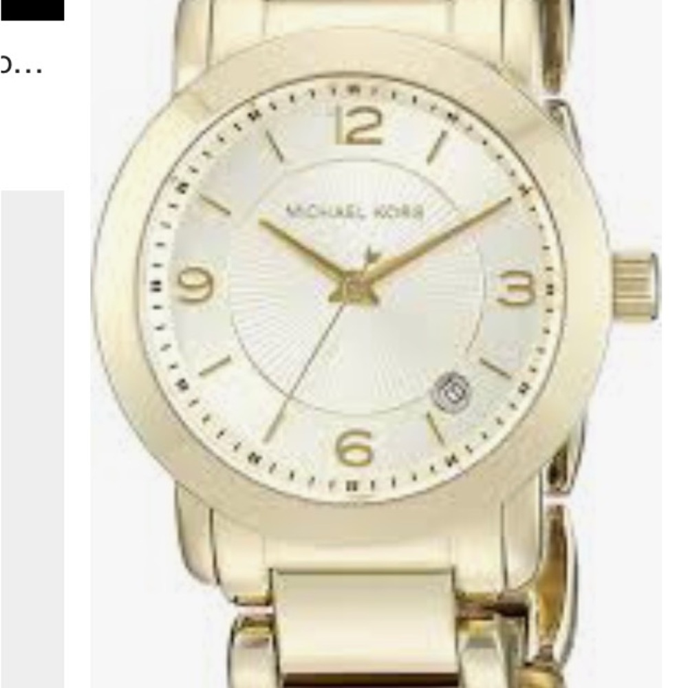 Michael Kors gold tone watch